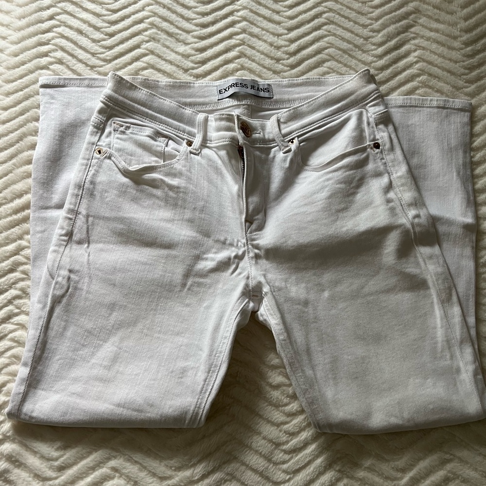EXPRESS Cropped Jegging Mid Rise - Picture 3 of 5
